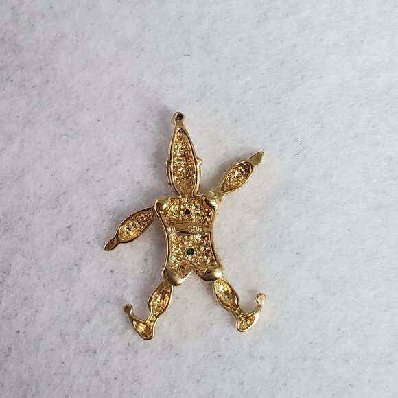 Clown Charm 14k Yellow Gold - Picture 4 of 5